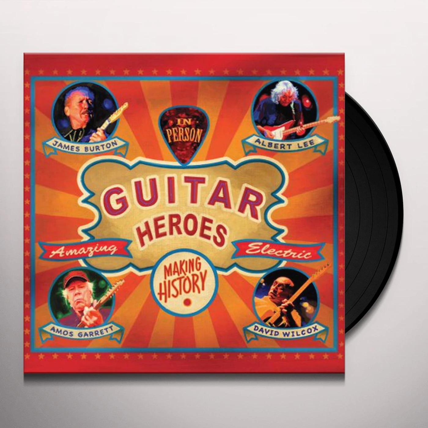 James Burton Guitar Heroes Vinyl Record