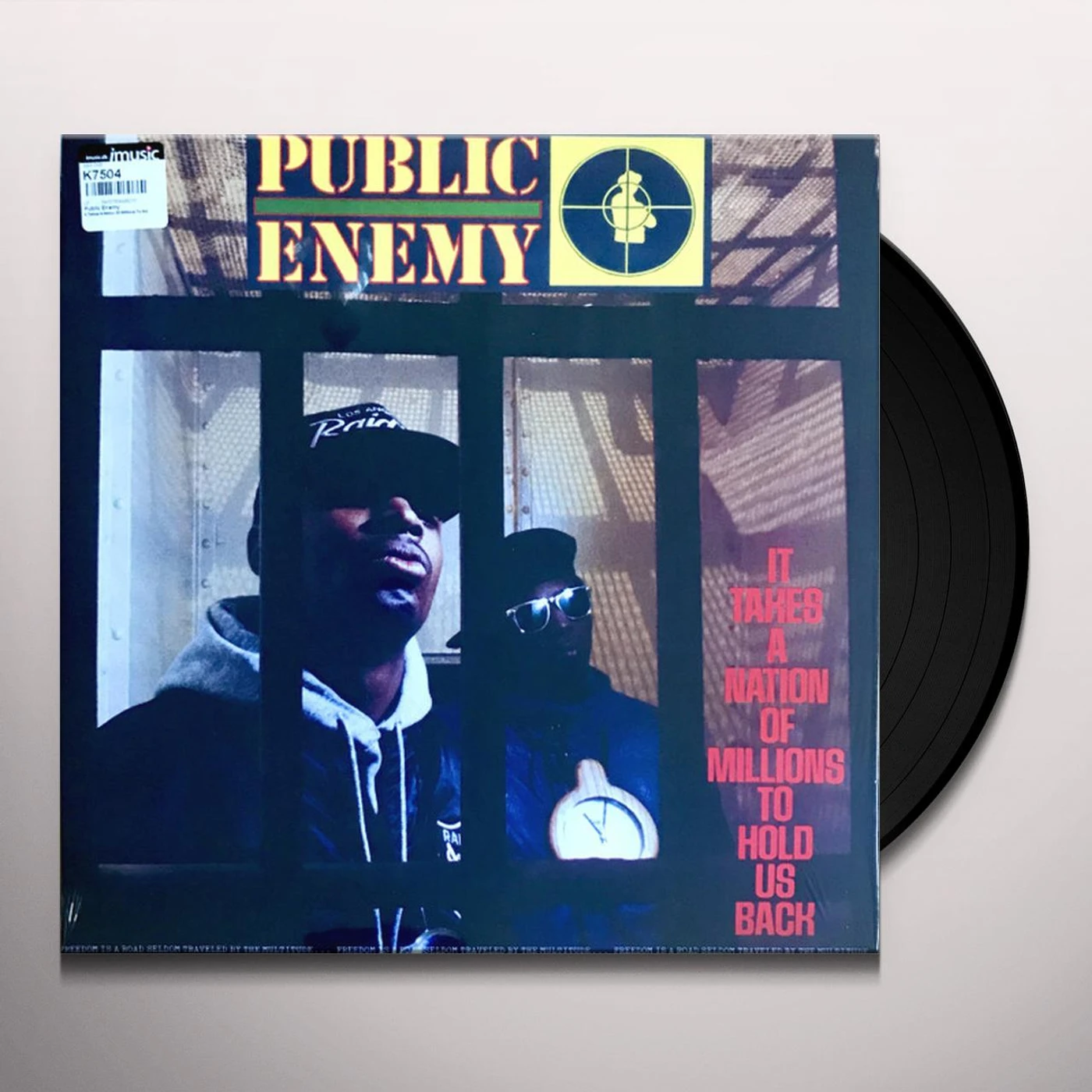 Public Enemy IT TAKES A NATION OF MILLIONS TO HOLD US BACK (HQ VINYL) Vinyl Record