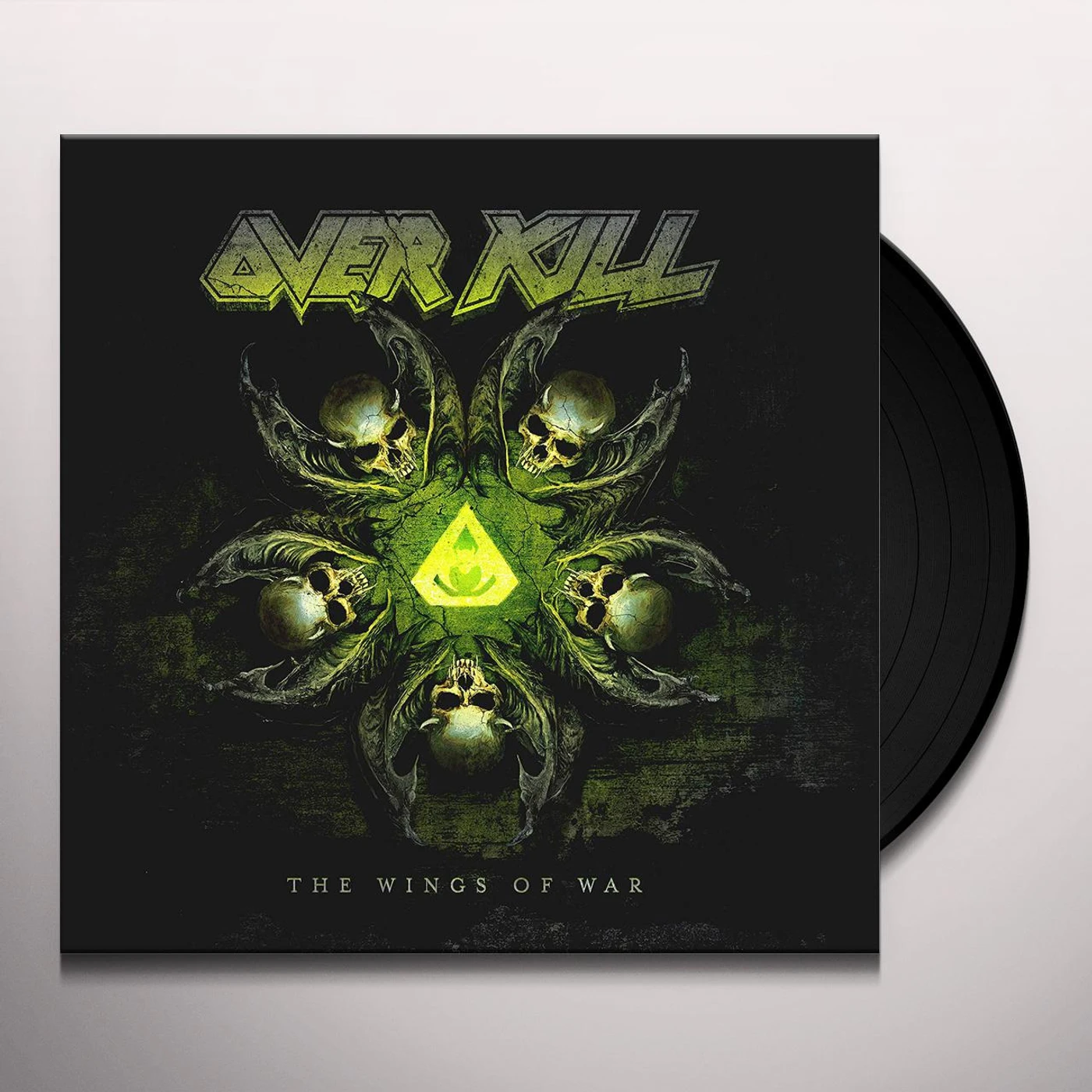 Overkill WINGS OF WAR (2LP GREY VINYL/GATEFOLD) Vinyl Record