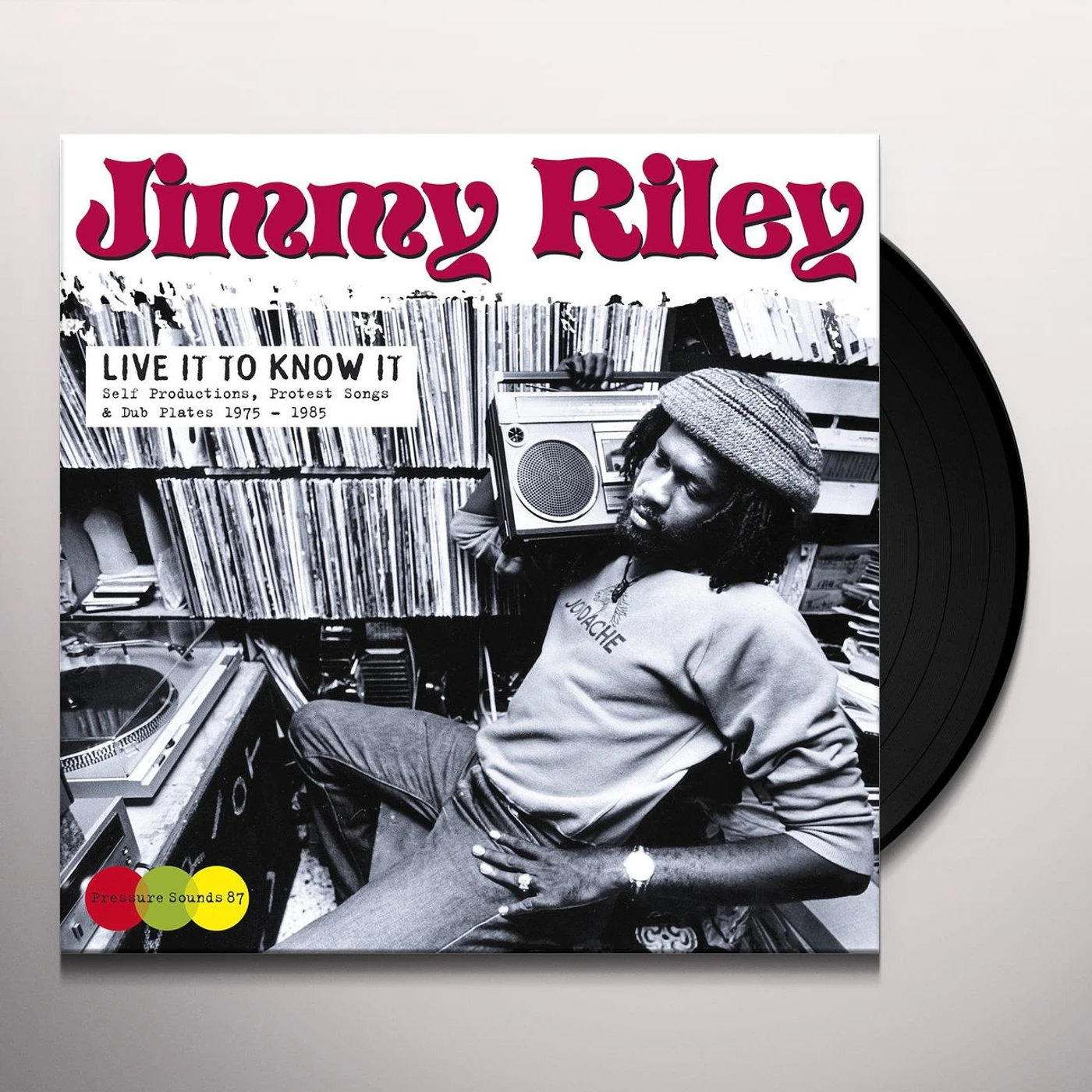 Jimmy Riley Live It To Know It Vinyl Record