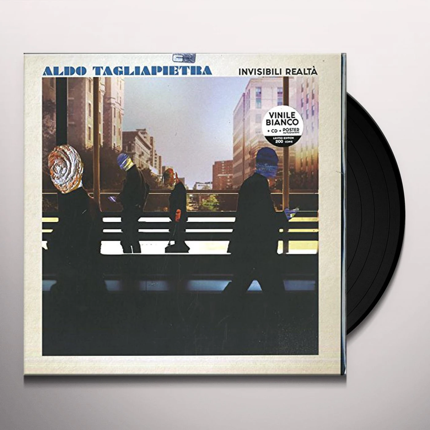 Aldo Tagliapietra INVISIBILI REALTA Vinyl Record
