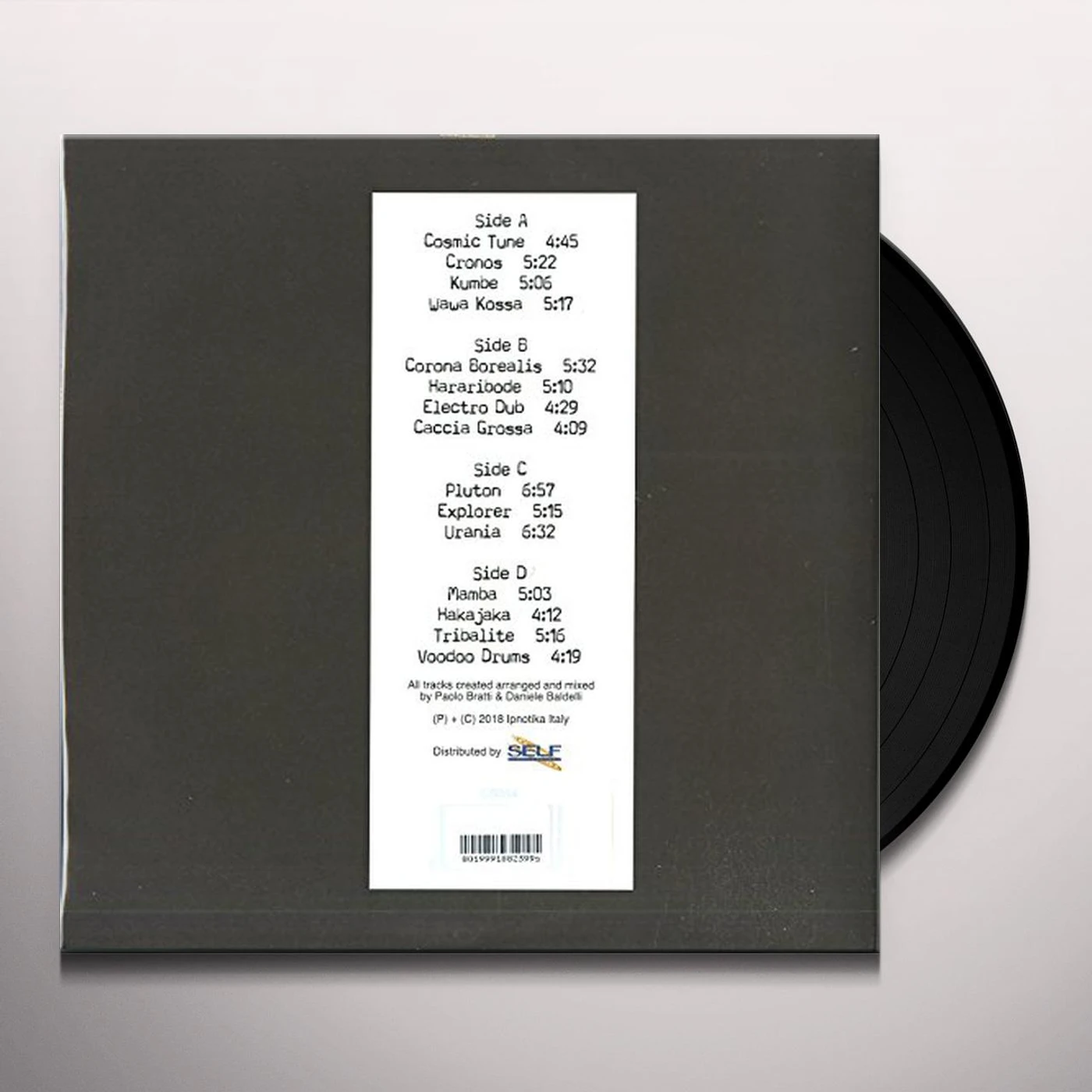 Daniele Baldelli COSMIC SOUND Vinyl Record