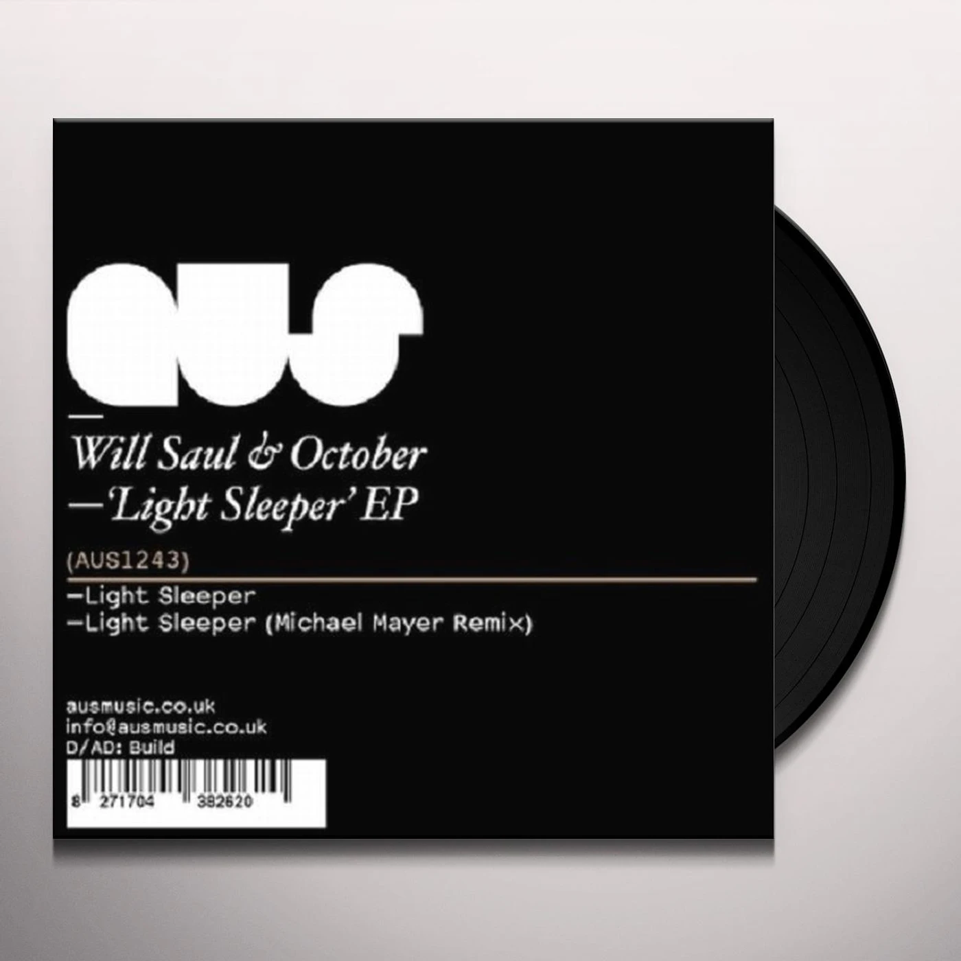 Will Saul Light Sleeper EP Vinyl Record