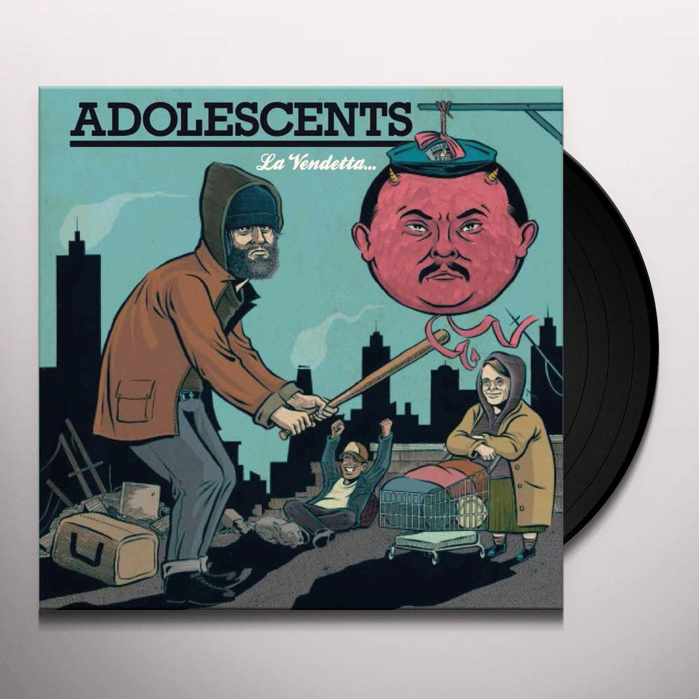 Adolescents LA VENDETTA E UN PIATTO CHE VA SERVITO FREDDO Vinyl Record