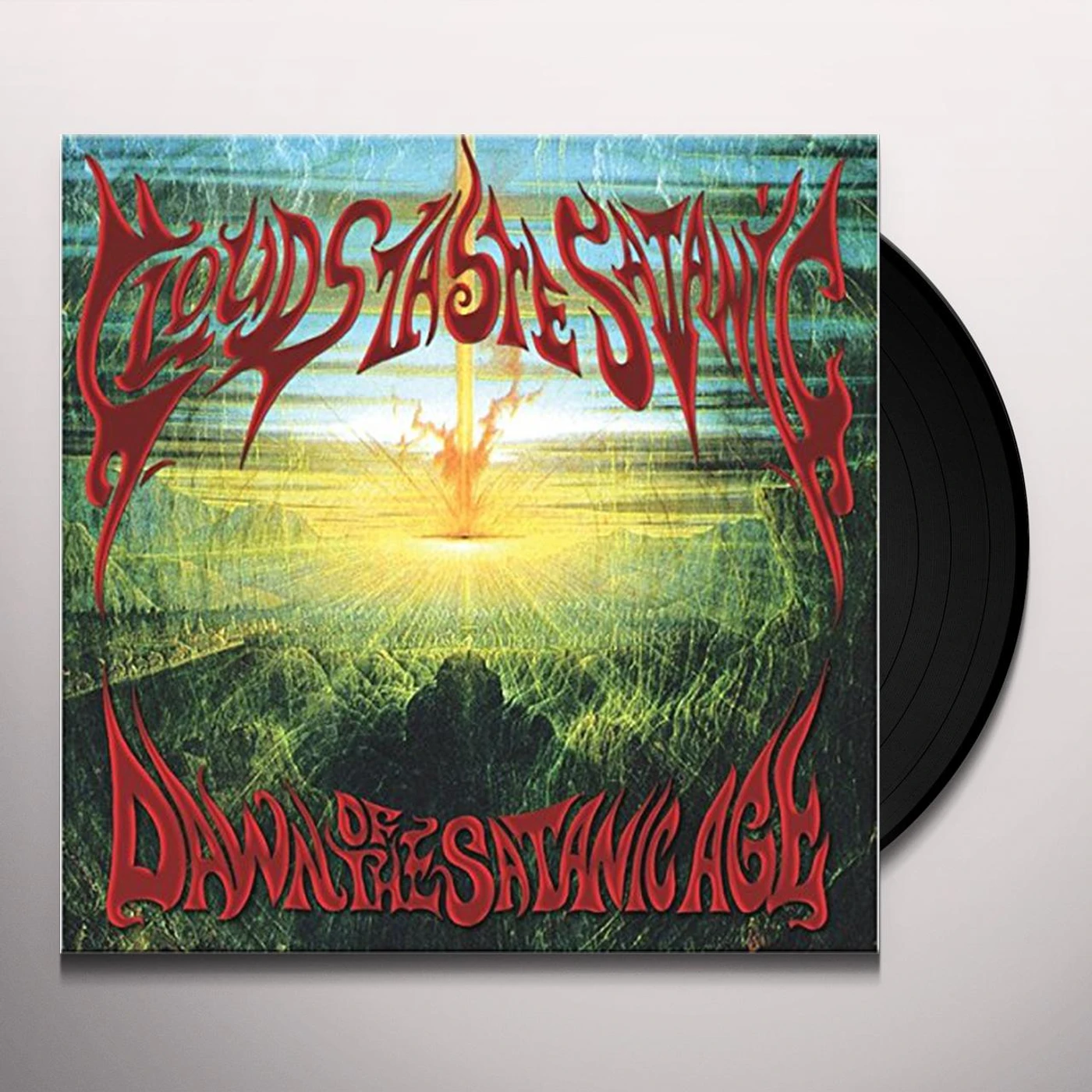 Clouds Taste Satanic Dawn of the Satanic Age Vinyl Record