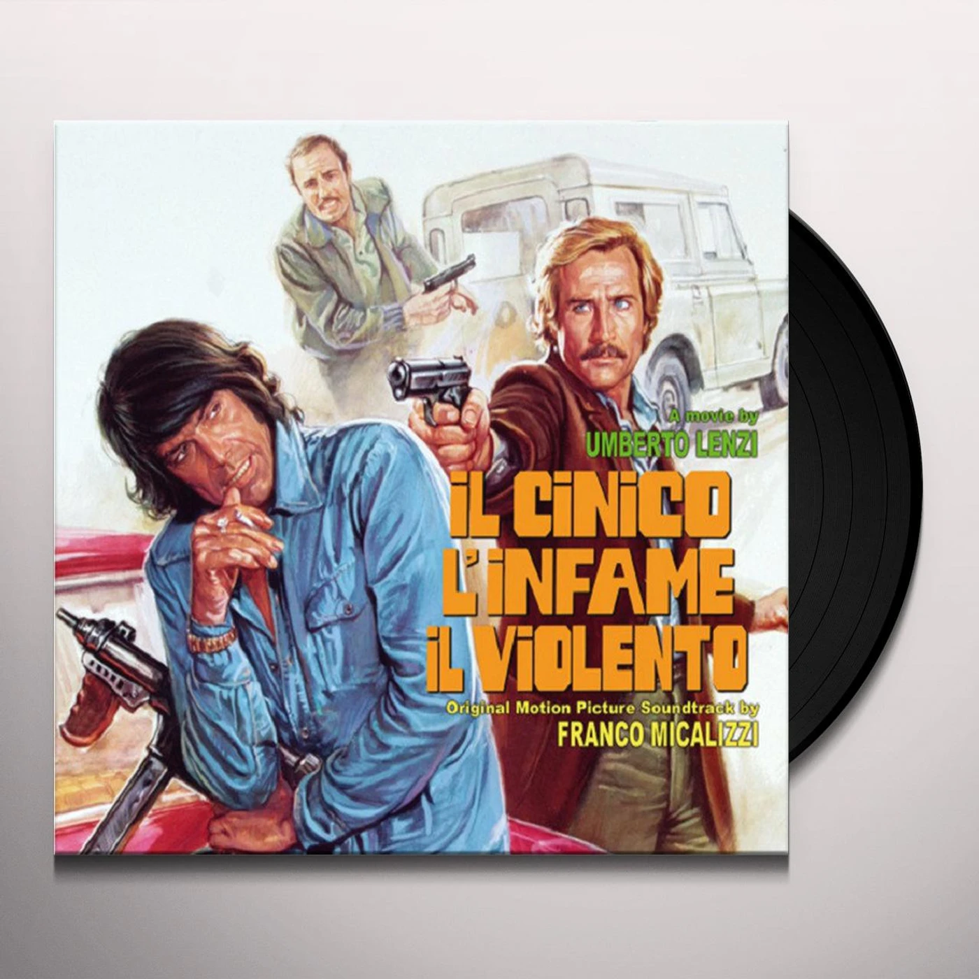 Franco Micalizzi IL CINICO L'INFAME IL VIOLENTO Vinyl Record