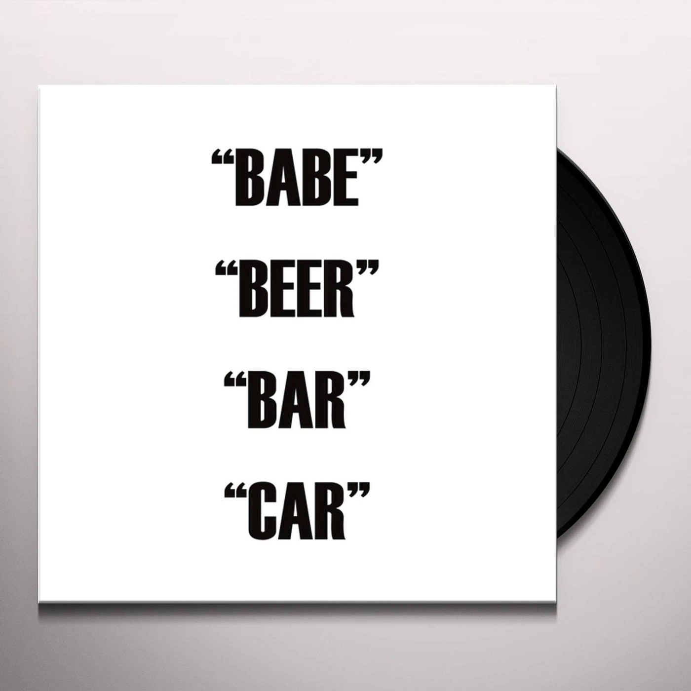 Dual Action Babe Beer Bar Car Vinyl Record