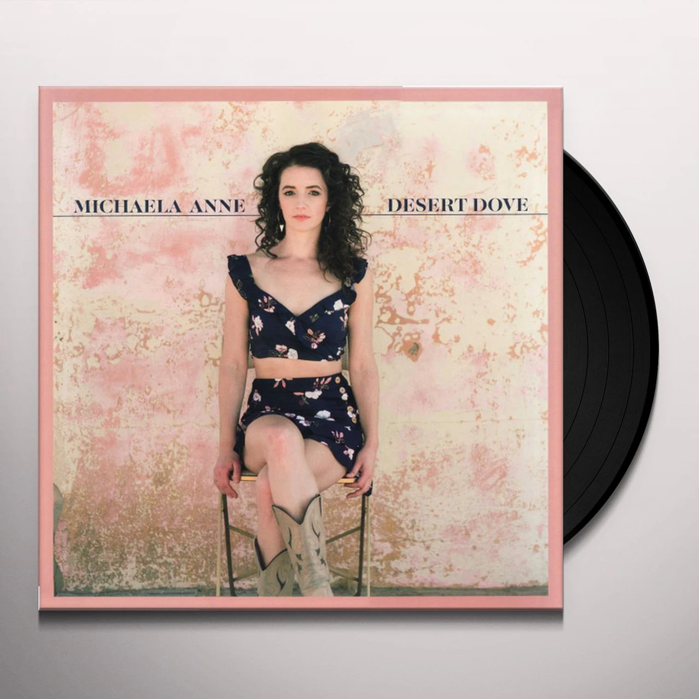 Michaela Anne DESERT DOVE (PINK VINYL/DL CARD) Vinyl Record