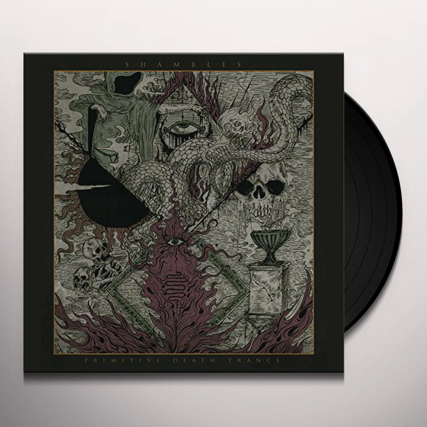 Shambles Primitive Death Trance Vinyl Record