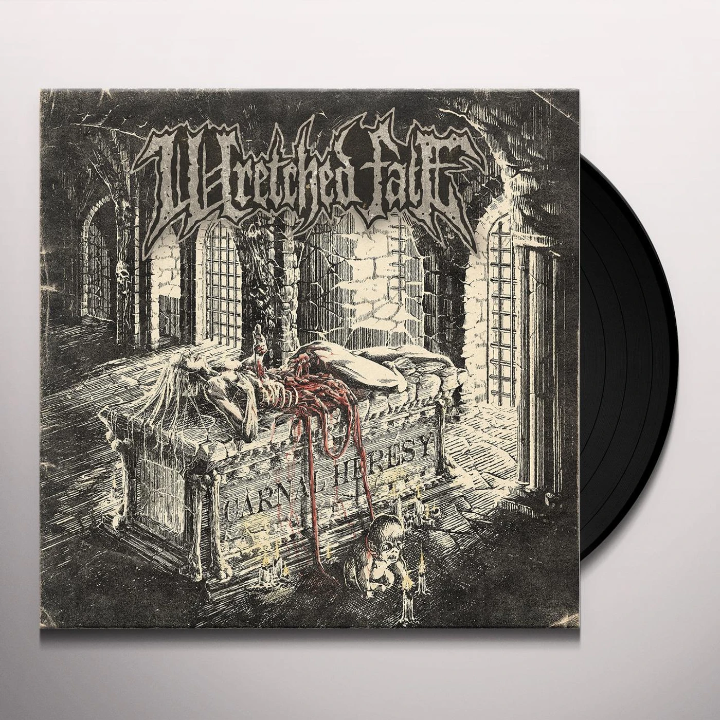 Wretched Fate CARNAL HERESY Vinyl Record