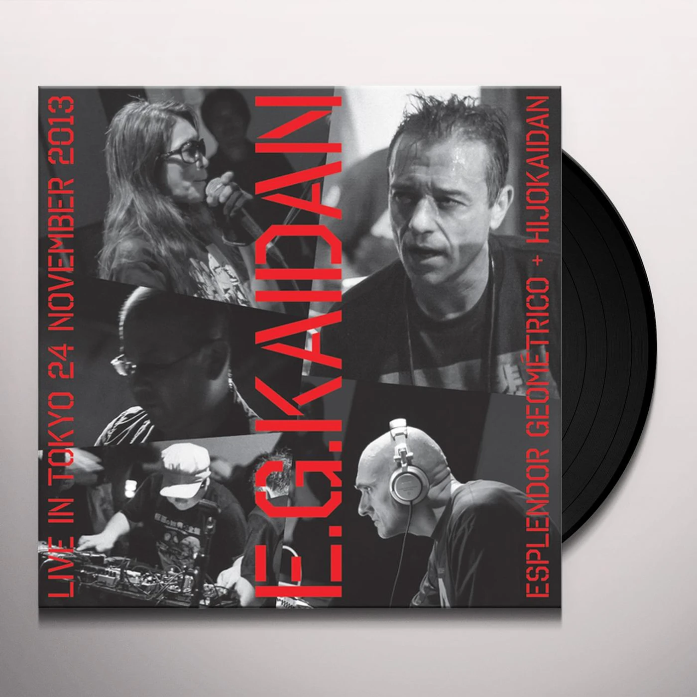 ESPLENDOR GEOMETRICO + HIJOKAIDAN E.G.KAIDAN Vinyl Record