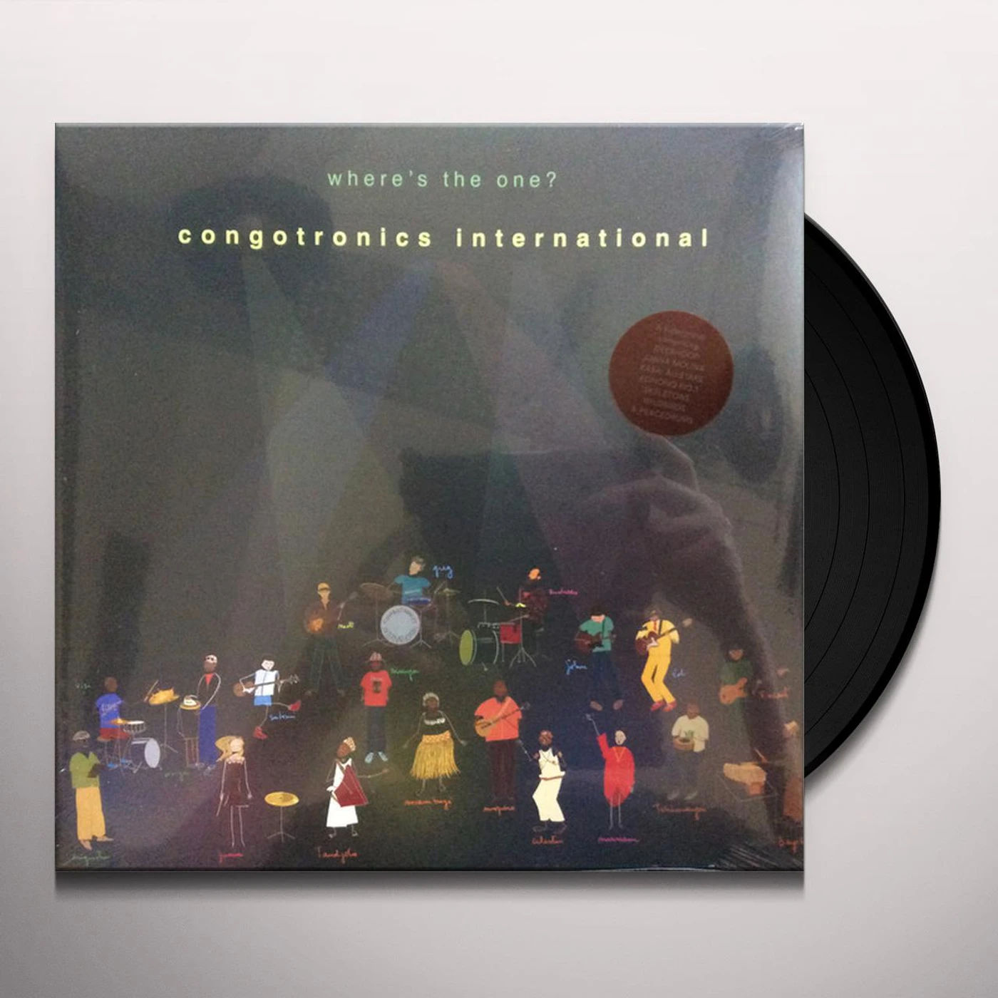 Congotronics International WHERE'S THE ONE (2LP) Vinyl Record