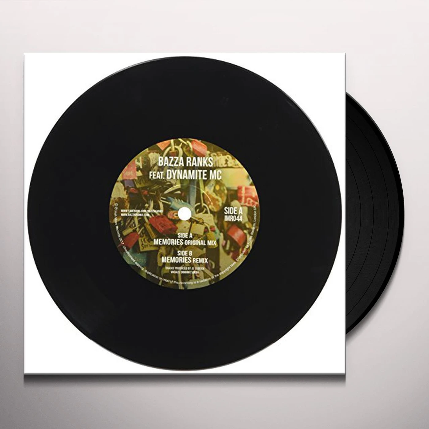 Bazza Ranks MEMORIES Vinyl Record