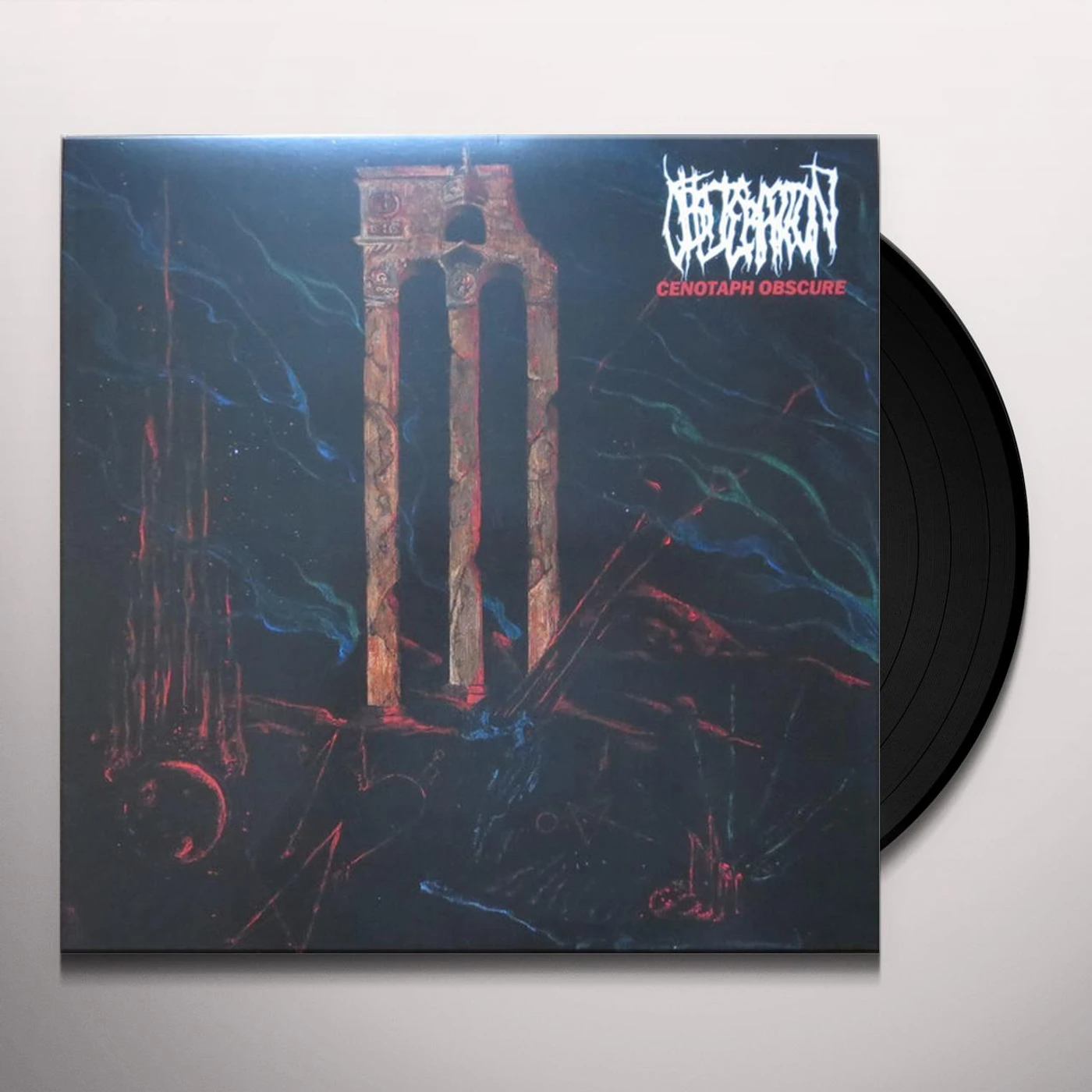 Obliteration Cenotaph Obscure Vinyl Record