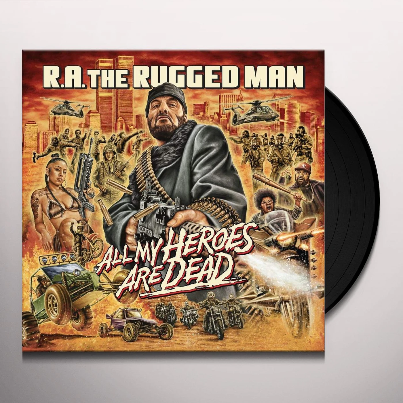 R.A. The Rugged Man ALL MY HEROES ARE DEAD (3LP) Vinyl Record