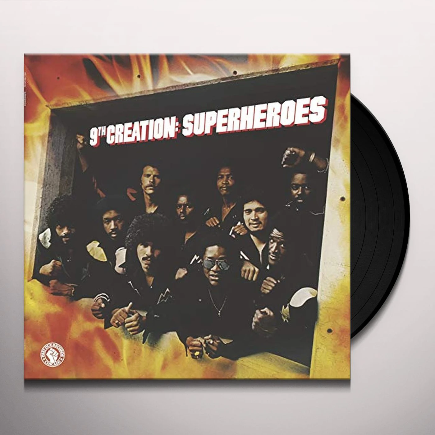 9th Creation SUPERHEROES Vinyl Record