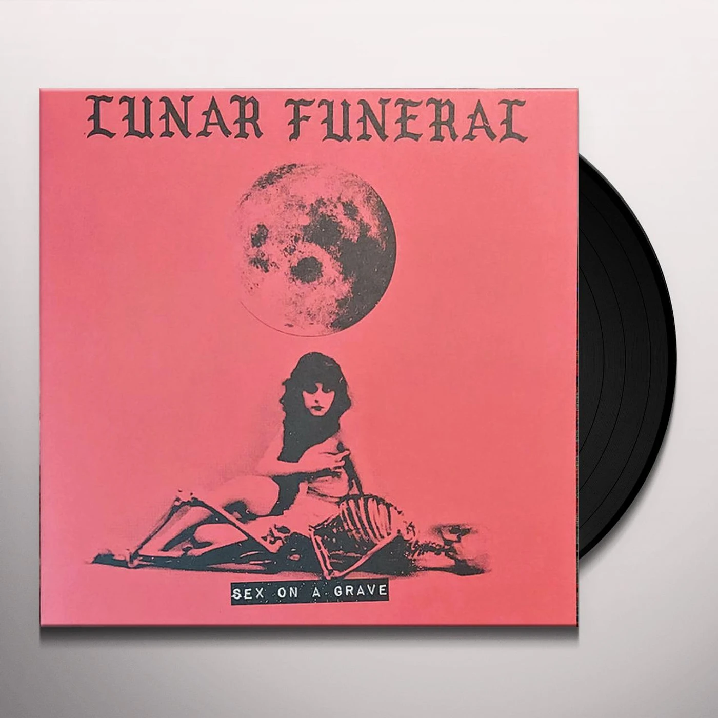 Lunar Funeral SEX ON A GRAVE Vinyl Record