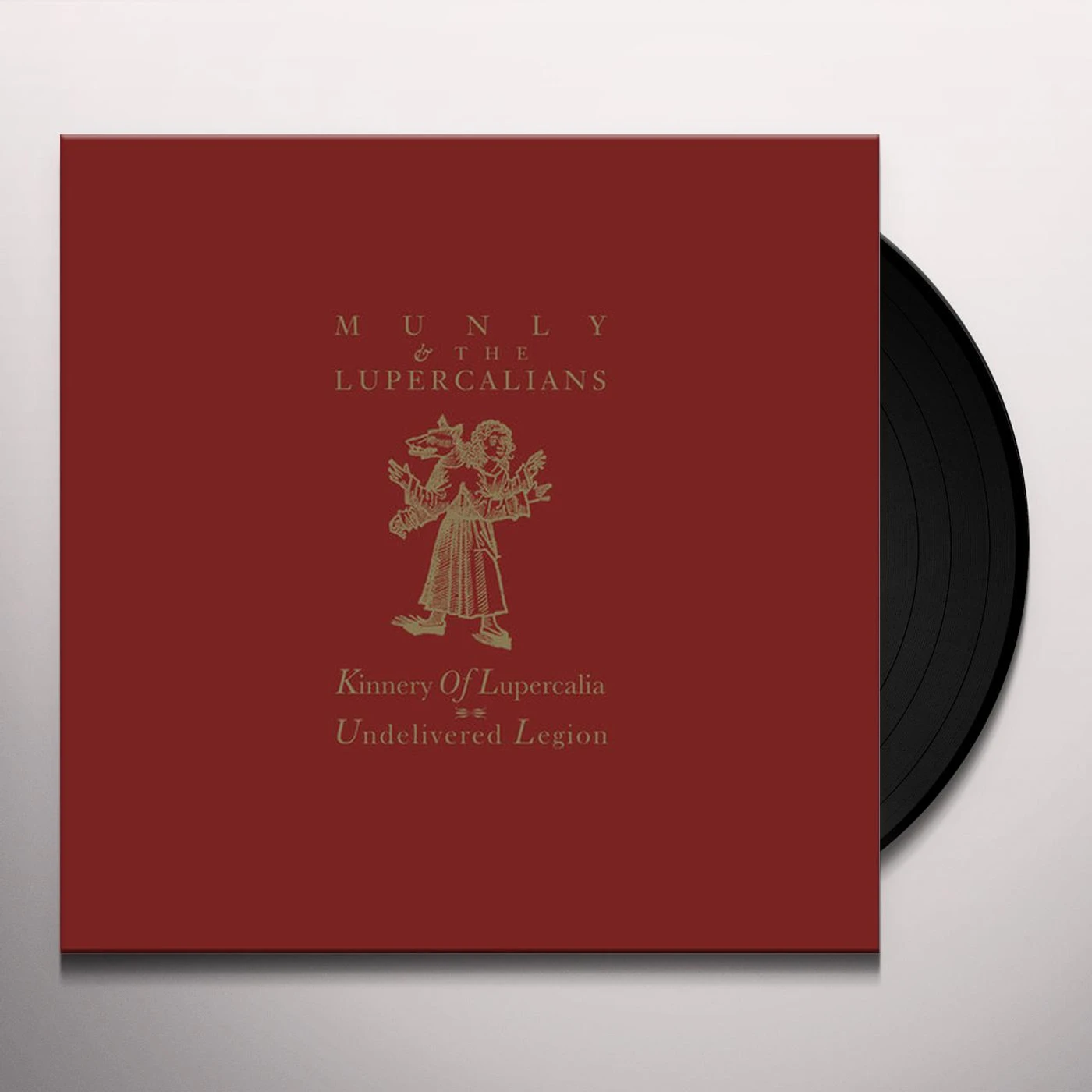 Munly & The Lupercalians KINNERY OF LUPERCALIA UNDELIVERED LEGION (OXBLOOD VINYL) Vinyl Record