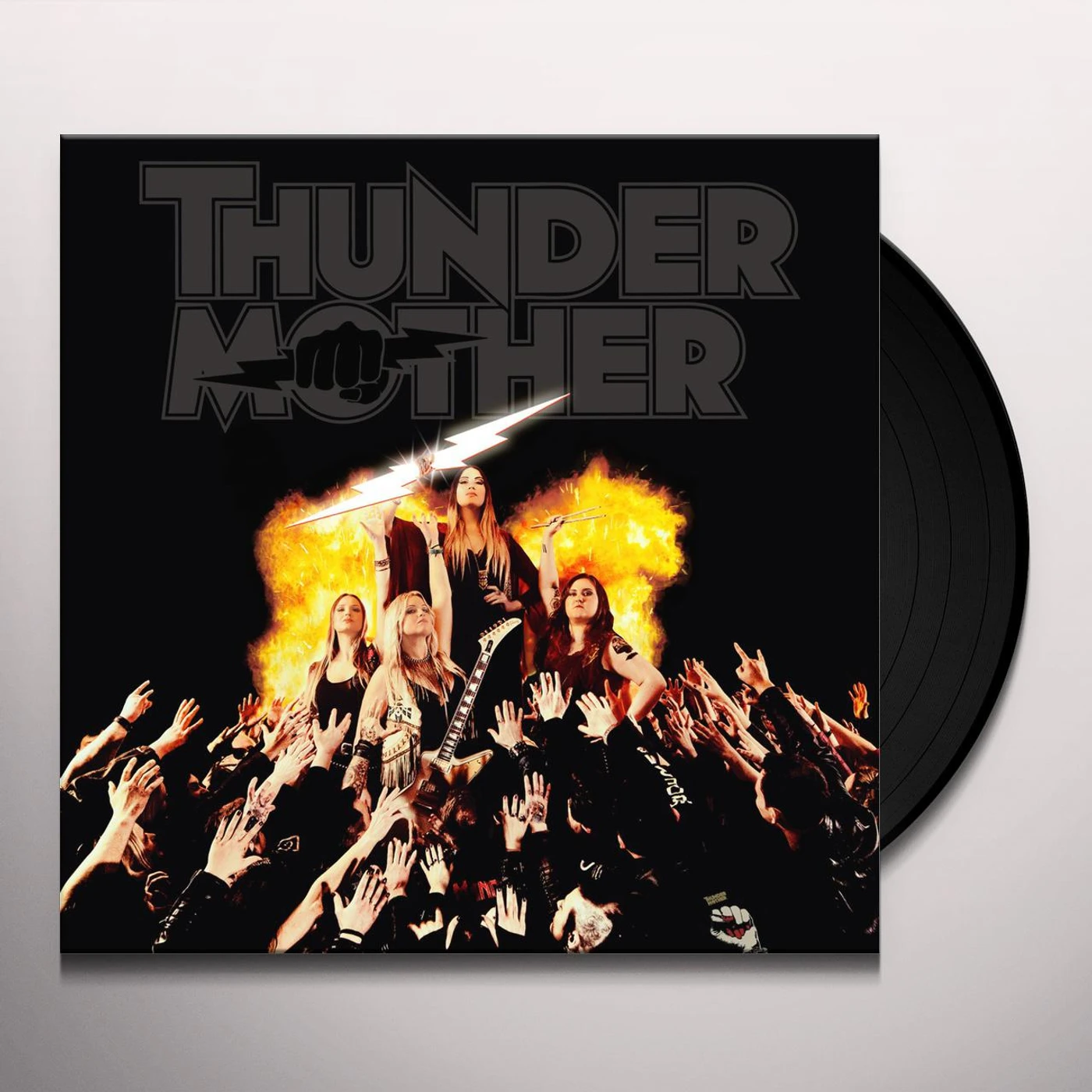 Thundermother HEAT WAVE (YELLOW VINYL) Vinyl Record