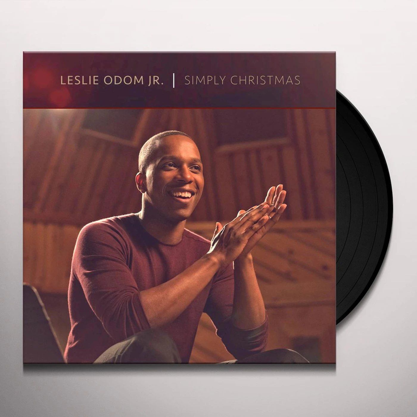 Leslie Odom Jr. SIMPLY CHRISTMAS (DL CARD/BONUS TRACKS) Vinyl Record