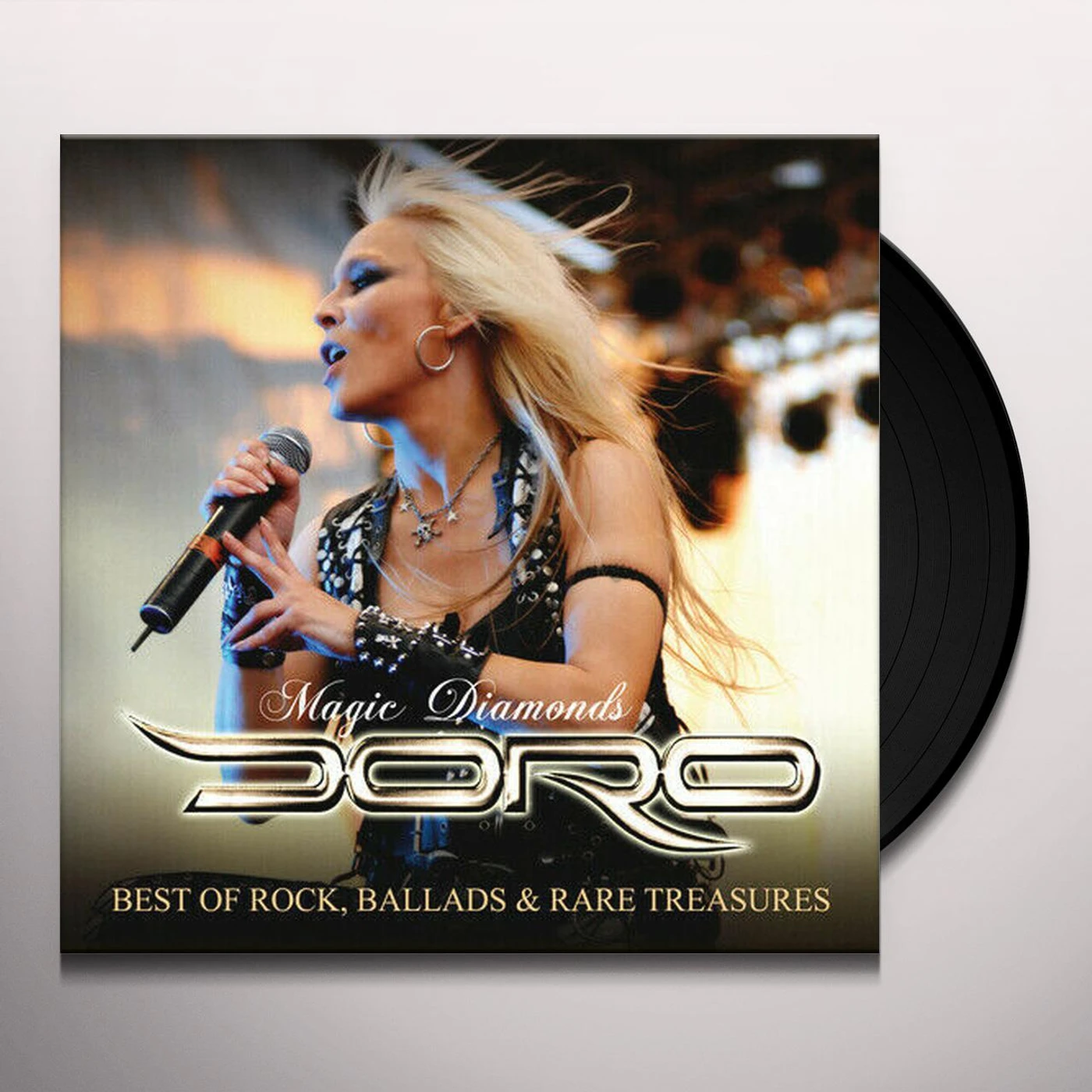 Doro MAGIC DIAMONDS - BEST OF ROCK, BALLADS & RARE TREASURES (4LP/CD/POSTER) Vinyl Record