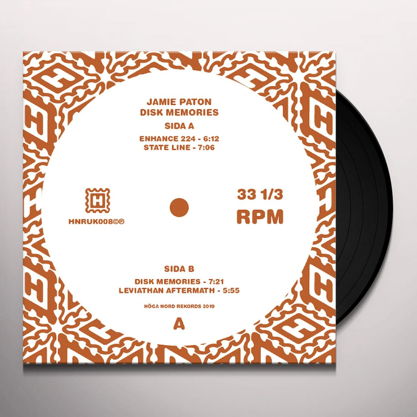 Jamie Paton Disk Memories Vinyl Record