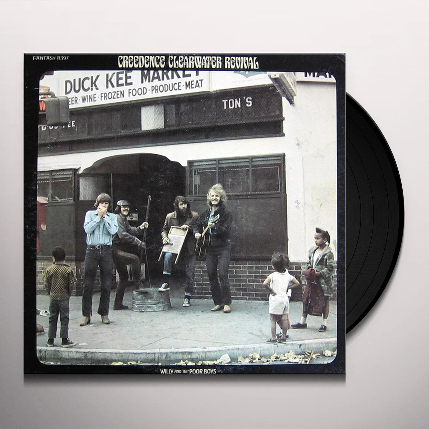 Creedence Clearwater Revival WILLY & POOR BOYS (1/2 SPEED MASTER) Vinyl Record