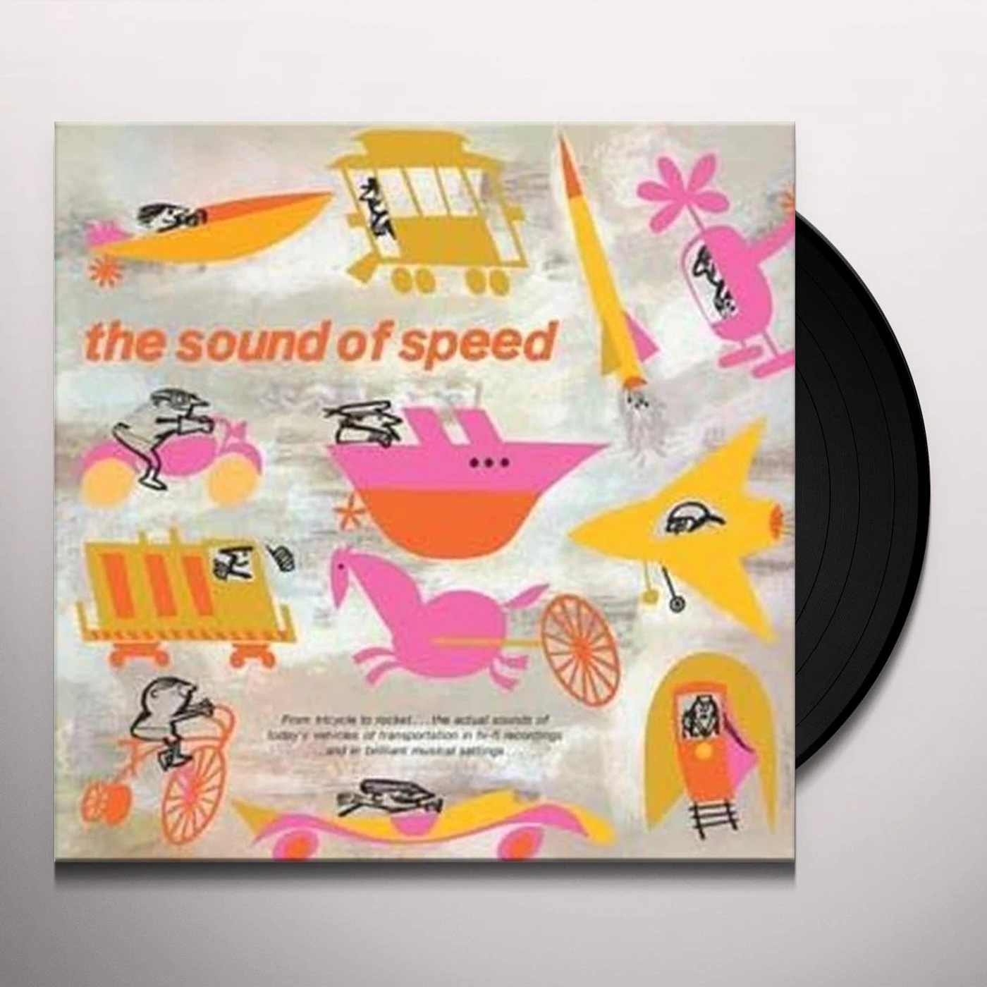 Bob Thompson SOUND OF SPEED Vinyl Record
