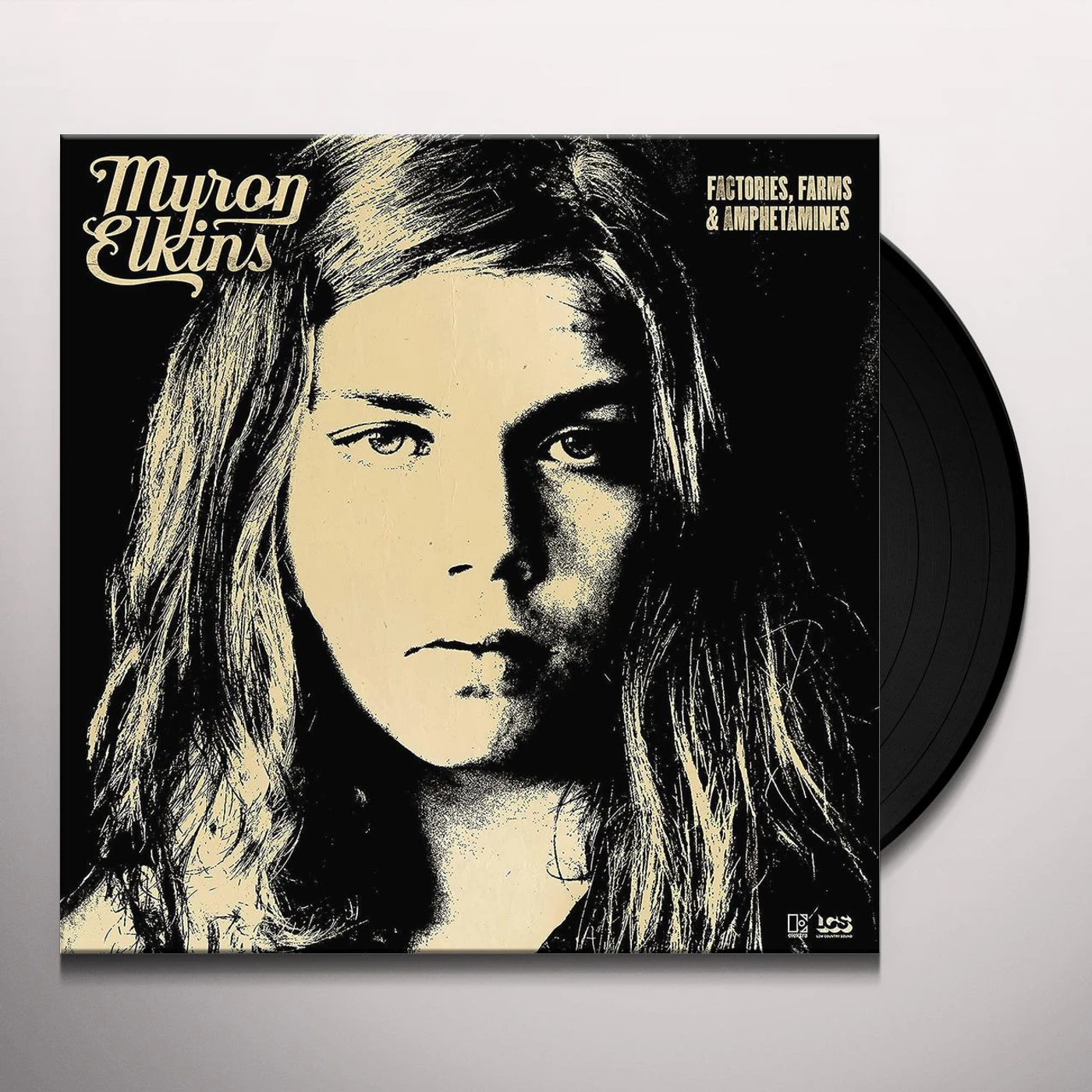 Myron Elkins Factories, Farms & Amphetamines Vinyl Record