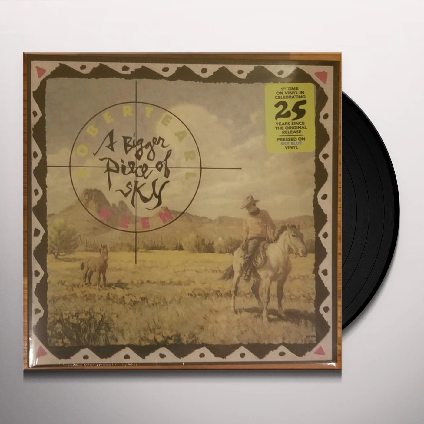 Robert Earl Keen BIGGER PIECE OF SKY Vinyl Record