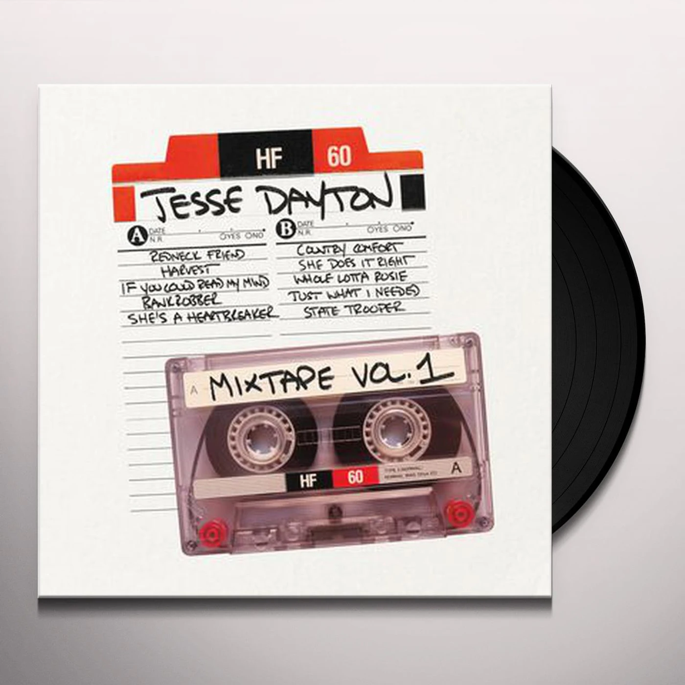 Jesse Dayton Mixtape Volume 1 Vinyl Record