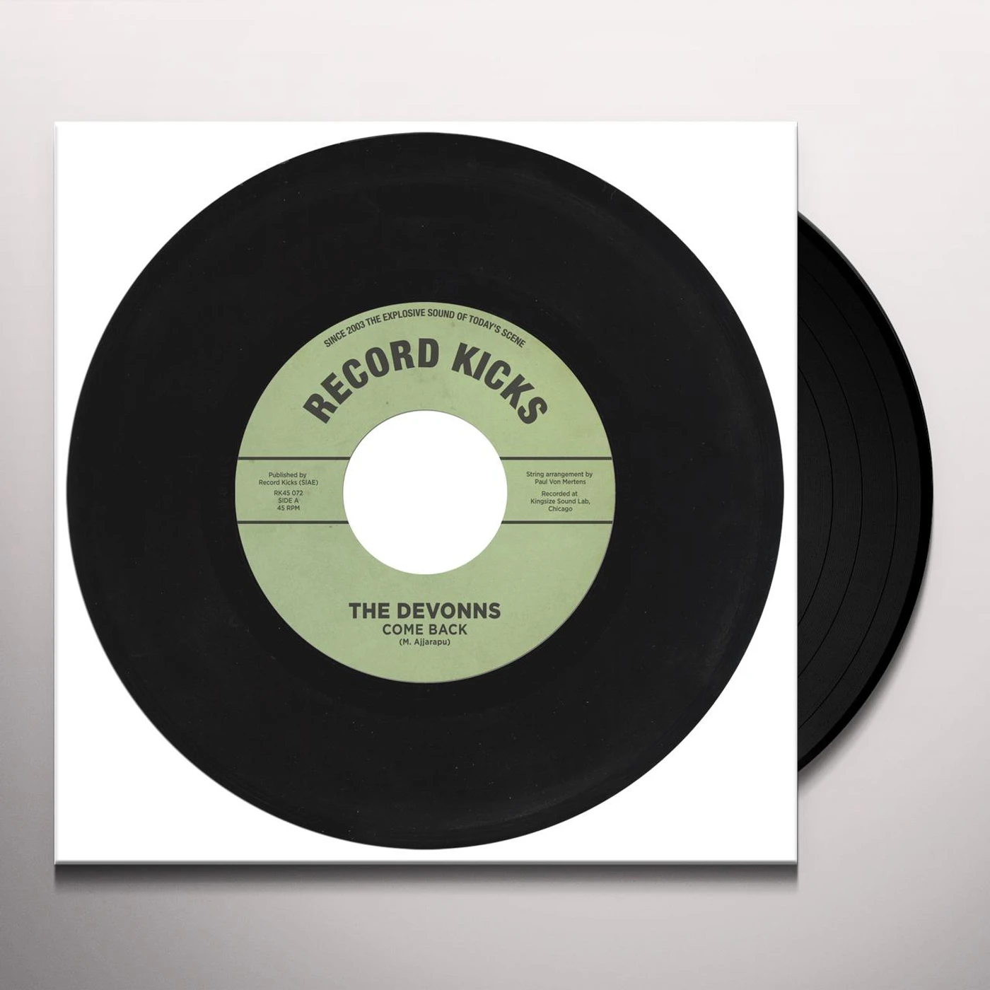 The Devonns COME BACK / THINK I'M FALLING IN LOVE Vinyl Record