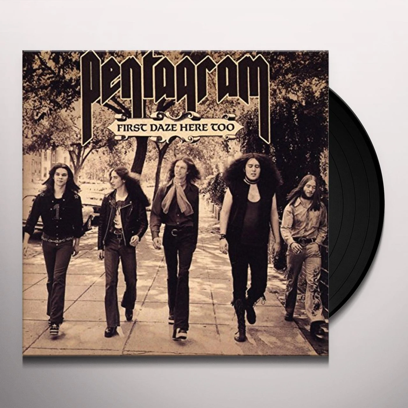 Pentagram FIRST DAZE HERE TOO Vinyl Record