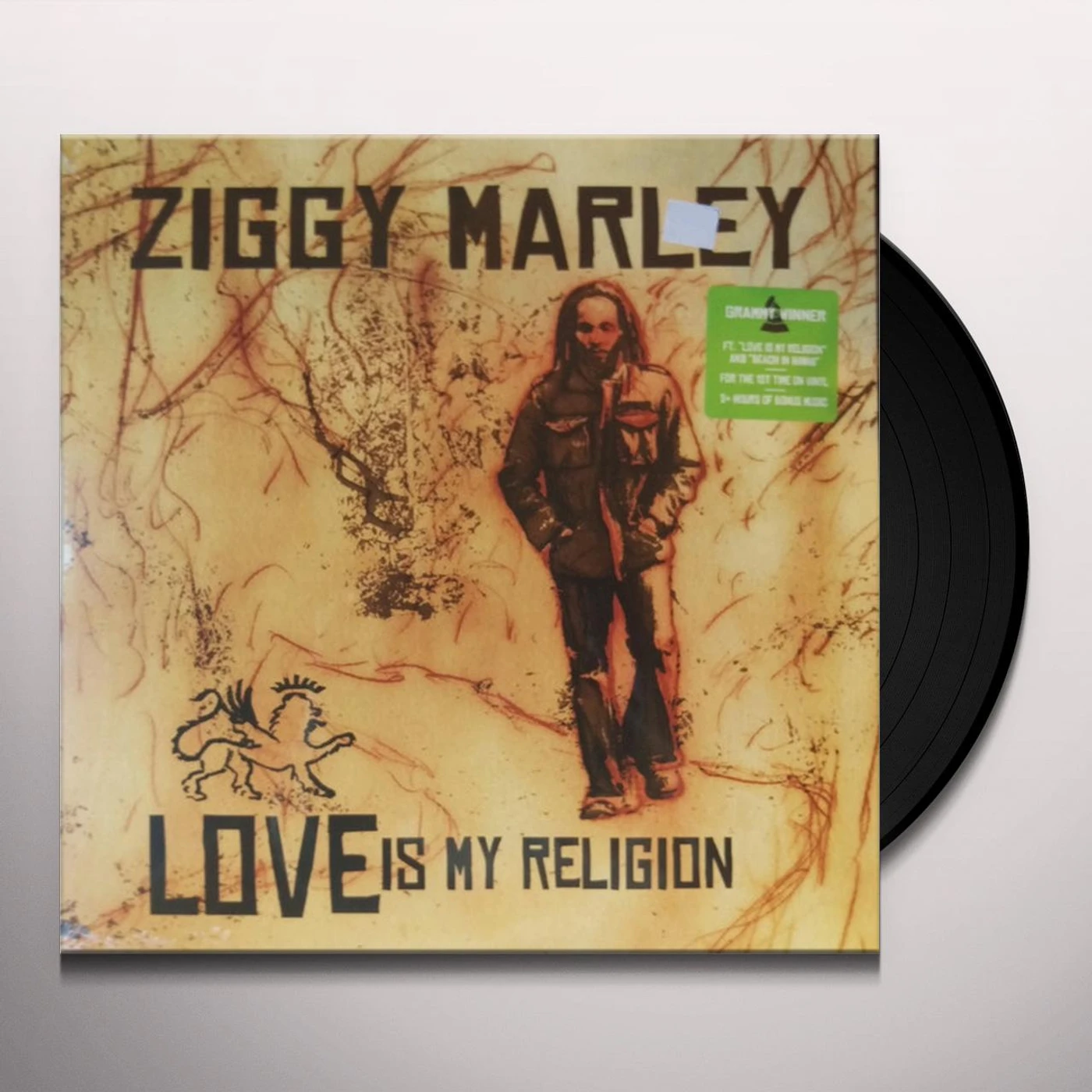 Ziggy Marley LOVE IS MY RELIGION Vinyl Record