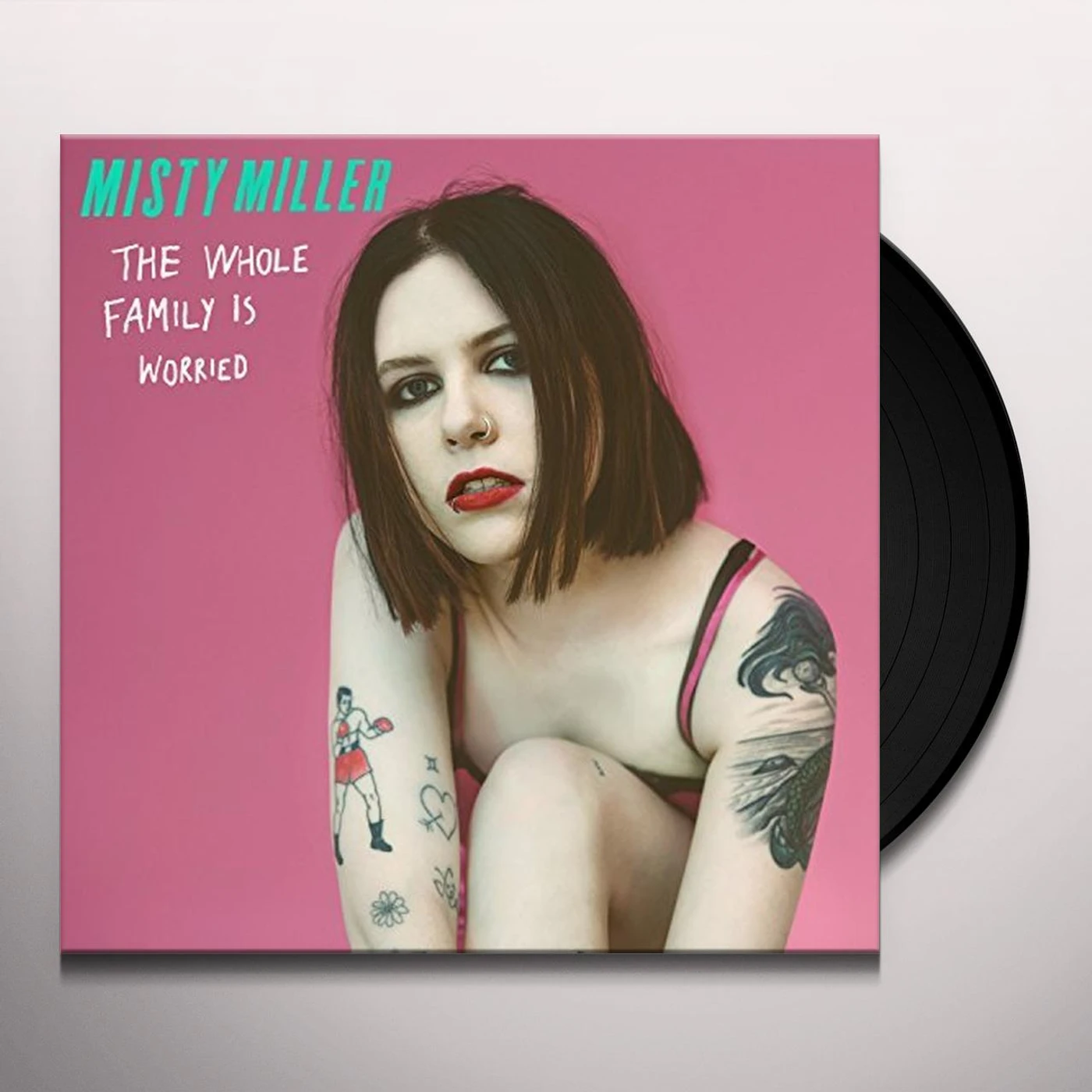 Misty Miller WHOLE FAMILY IS WORRIED Vinyl Record