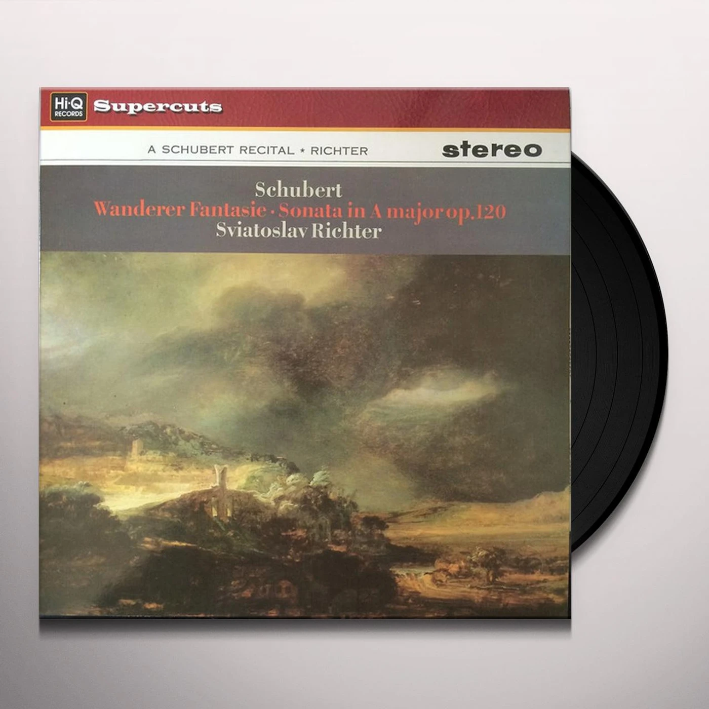 Sviatoslav Richter WANDERER FANTASIE & SONATA IN A MAJOR OP. 120 Vinyl Record
