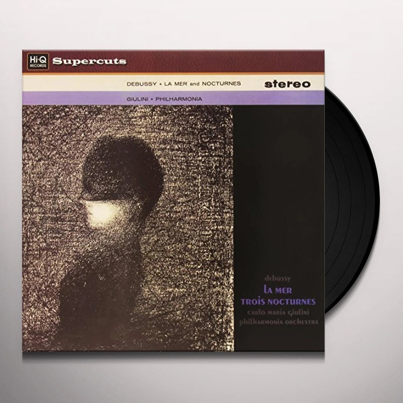 Carlo Maria Giulini/Philharmonia Orchestra DEBUSSY: LA MER / NOCTURNES Vinyl Record - UK Release