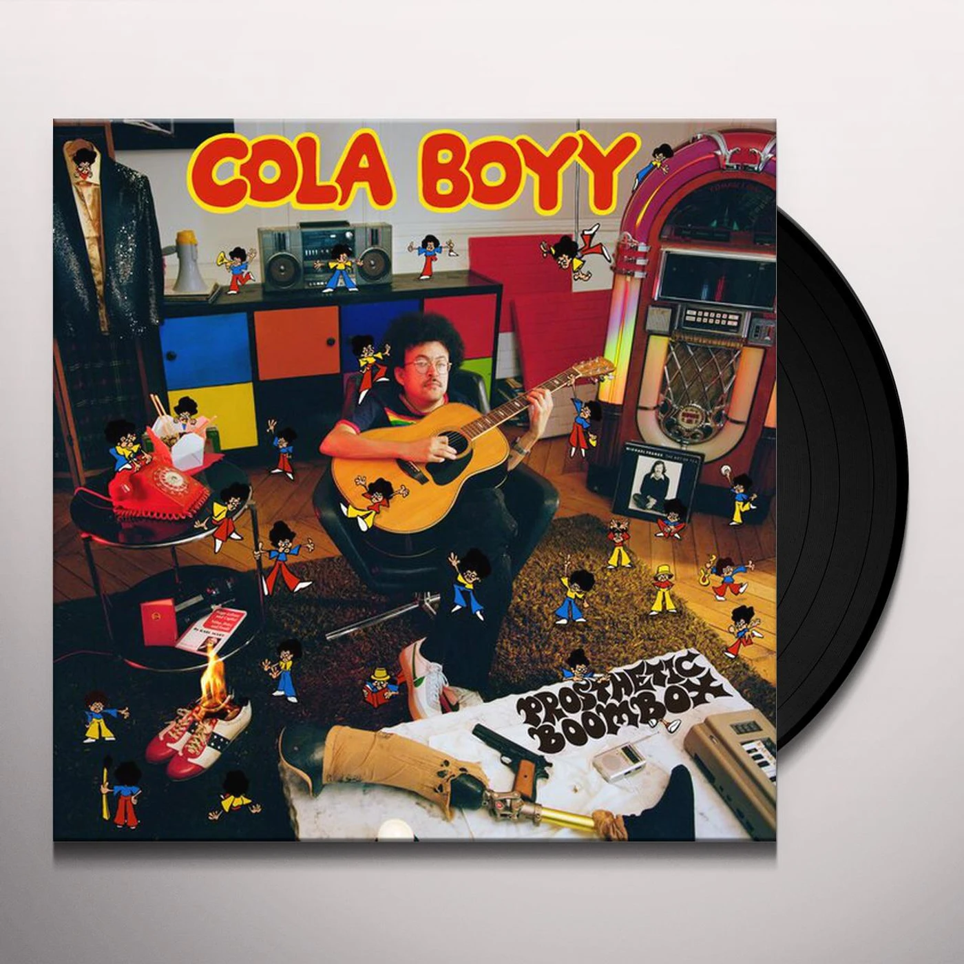 Cola Boyy PROSTHETIC BOOMBOX (RED VINYL) Vinyl Record