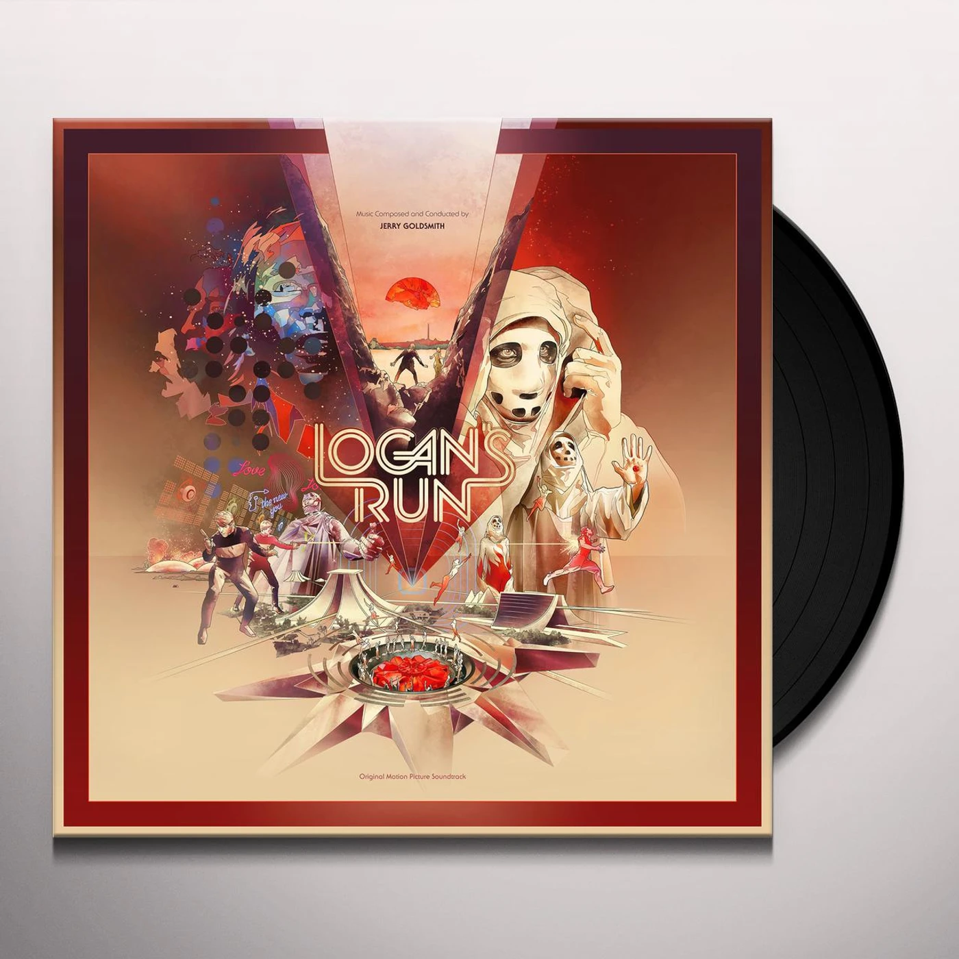 Jerry Goldsmith LOGAN'S RUN (ORIGINAL SOUNDTRACK) Vinyl Record