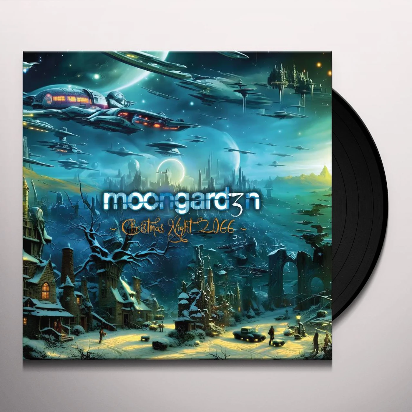 Moongarden CHRISTMAS NIGHT 2066 Vinyl Record