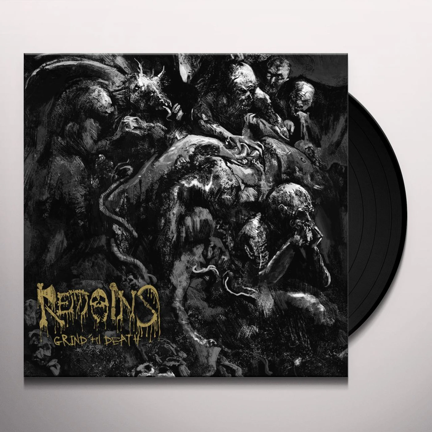 Remains GRIND TIL DEATH Vinyl Record