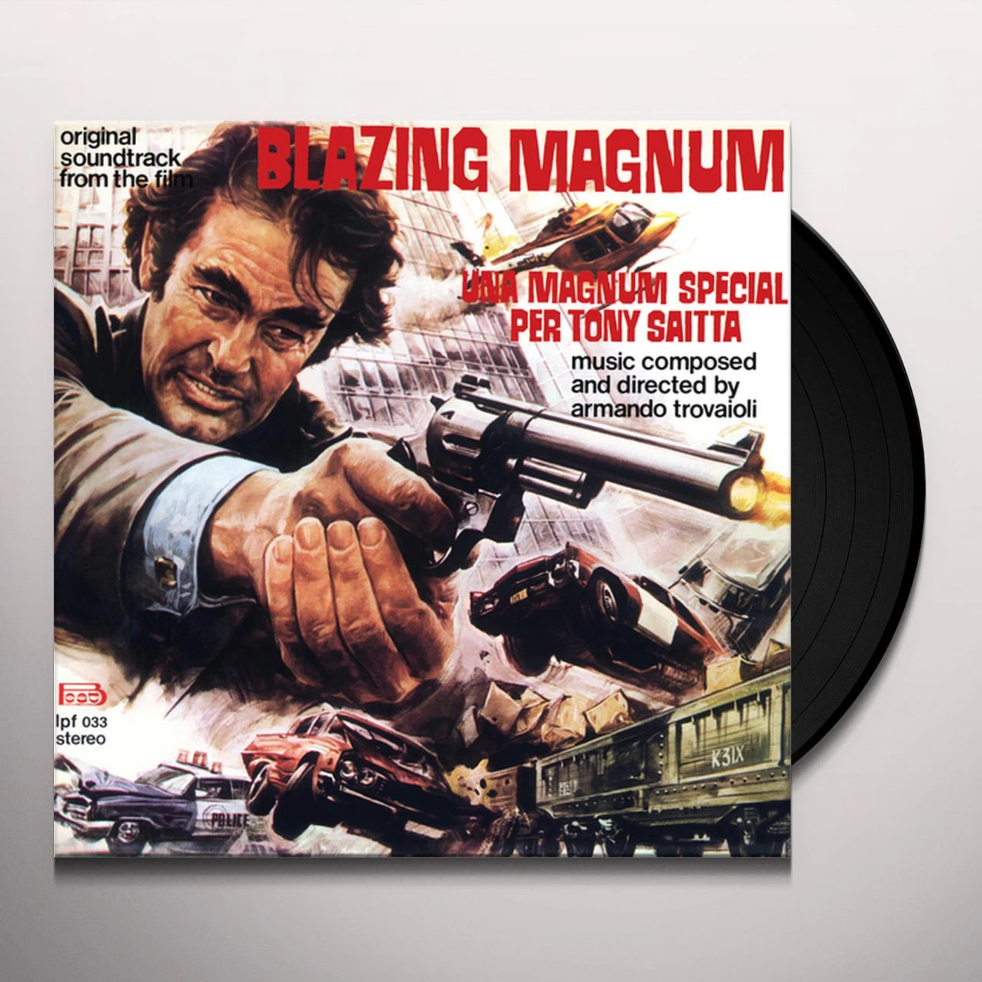 Armando Trovajoli BLAZING MAGNUM: STRANGE SHADOWS IN AN EMPTY ROOM Vinyl Record