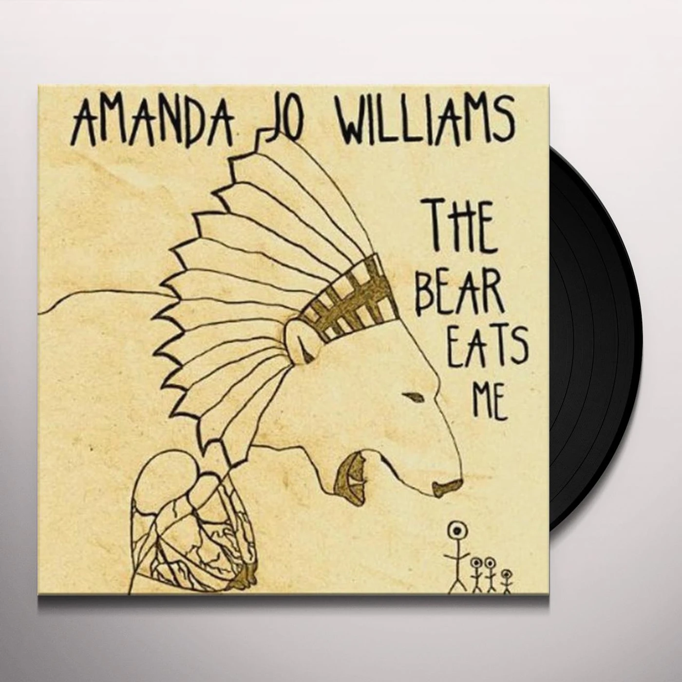 Amanda Jo Williams BEAR EATS ME Vinyl Record
