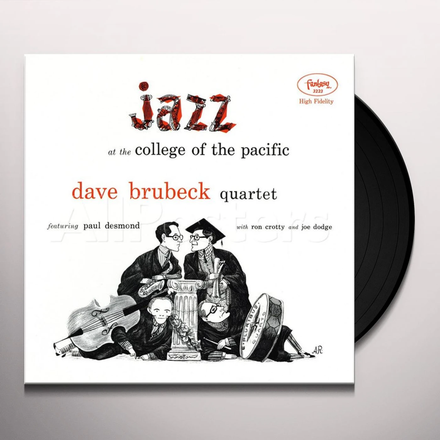 The Dave Brubeck Quartet Jazz At The College Of The Pacific Vinyl Record