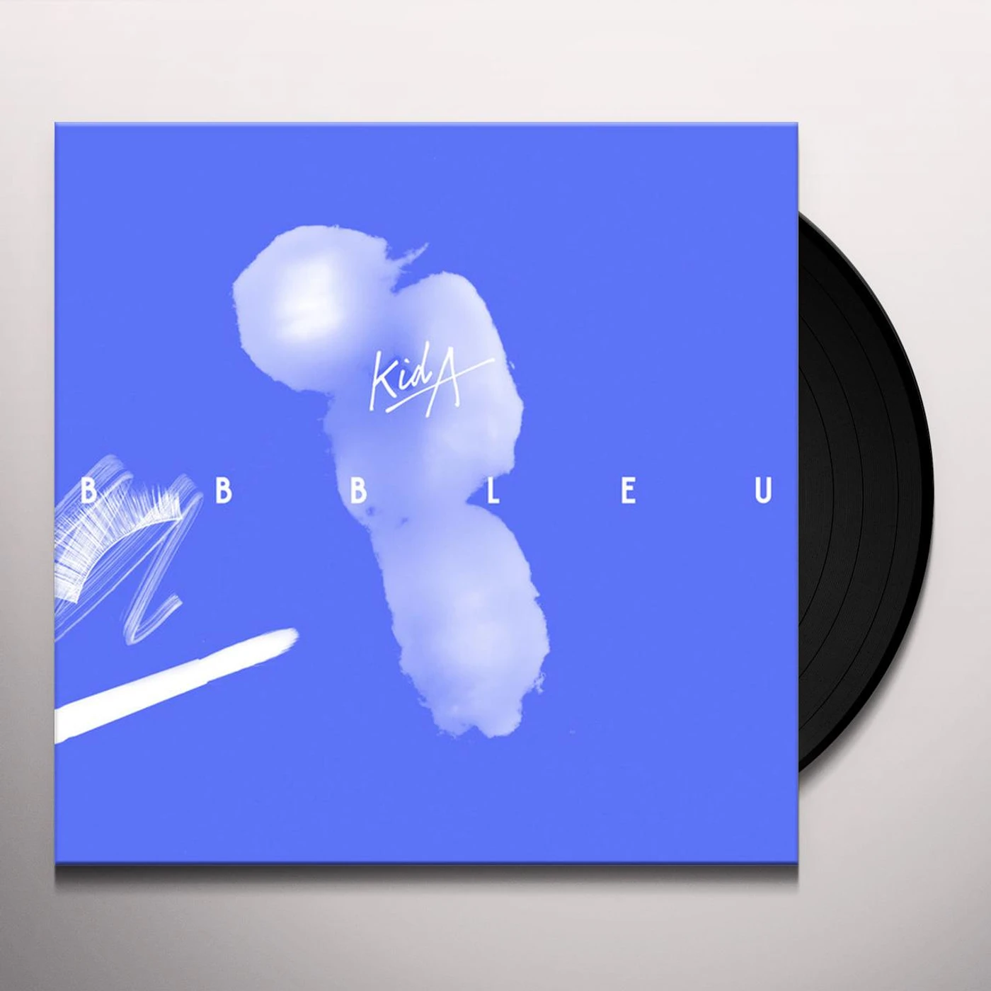 Kid A BB Bleu Vinyl Record