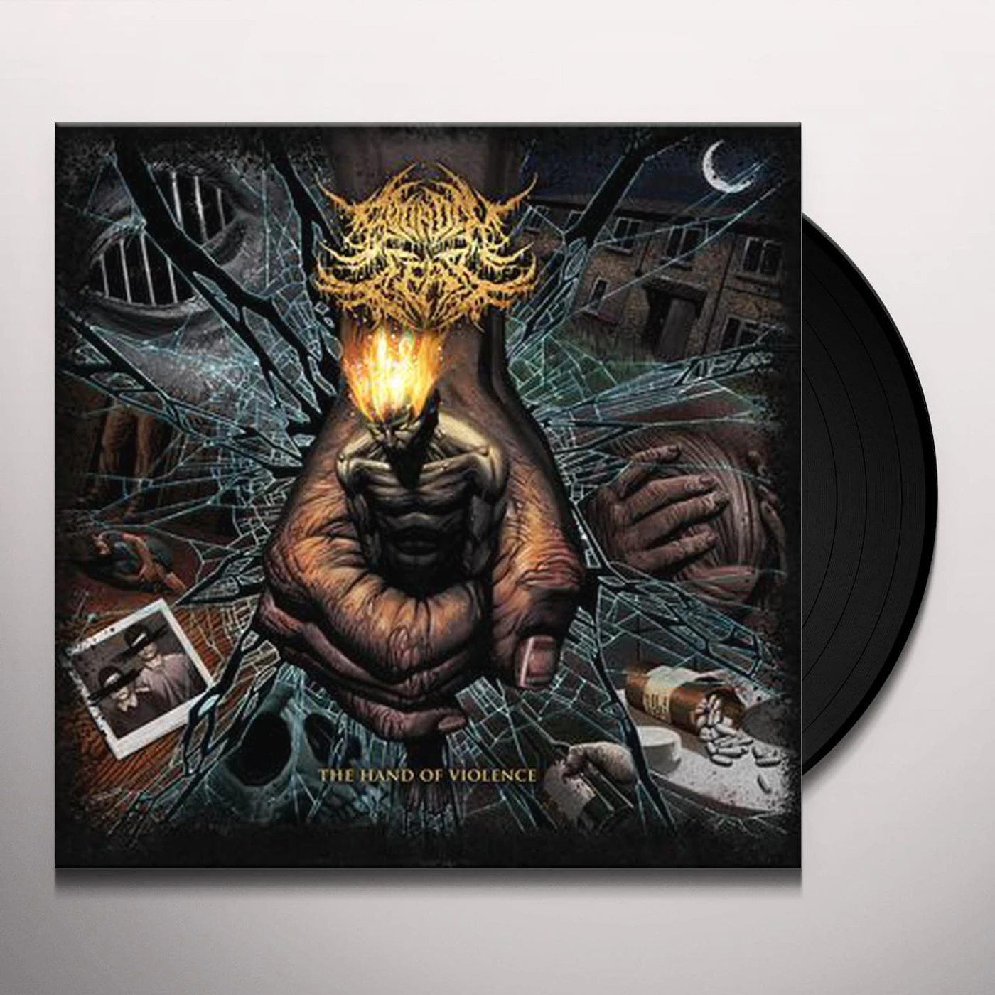 Bound in Fear HAND OF VIOLENCE Vinyl Record