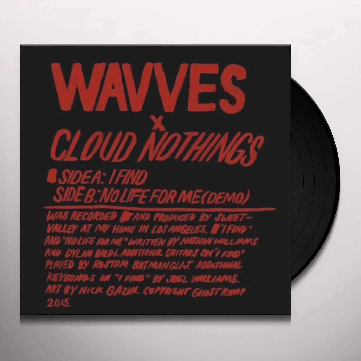 WAVVES / CLOUD NOTHINGS Vinyl Record