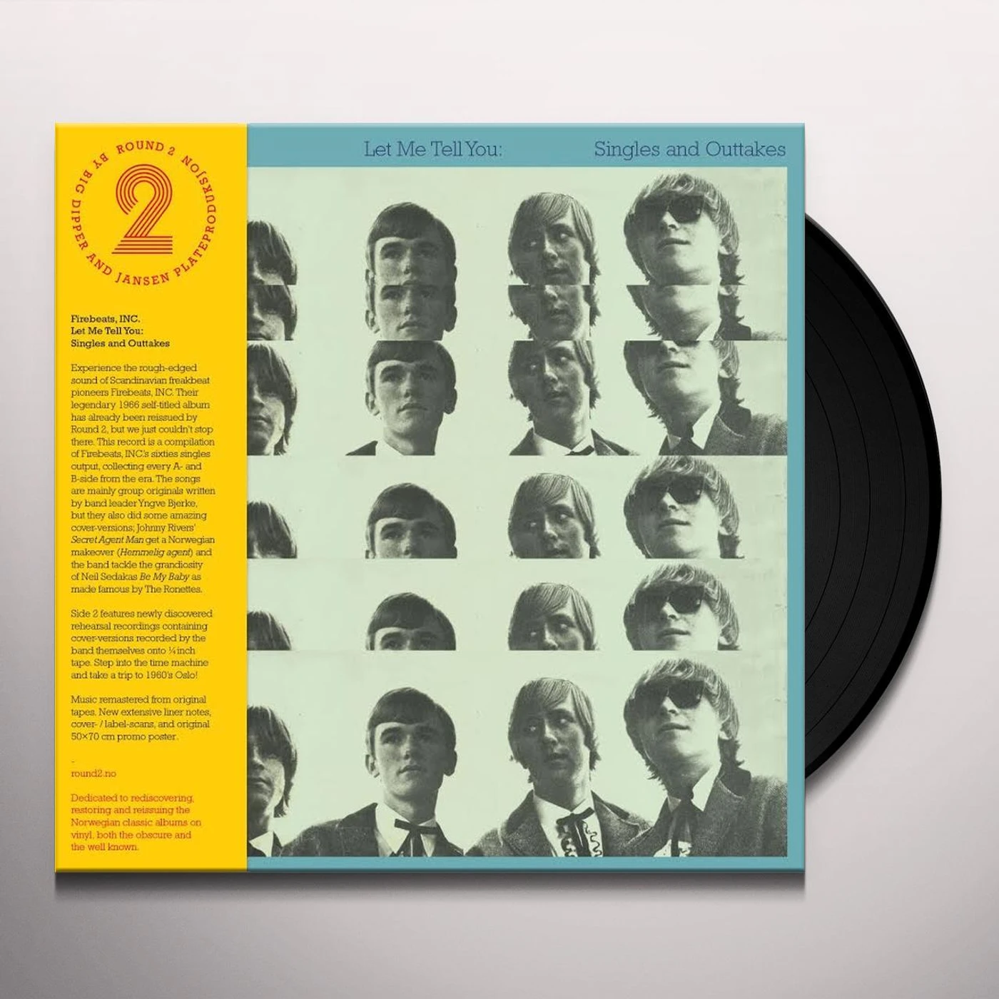 Firebeats inc LET ME TELL YOU: SINGLES & OUTTAKES Vinyl Record