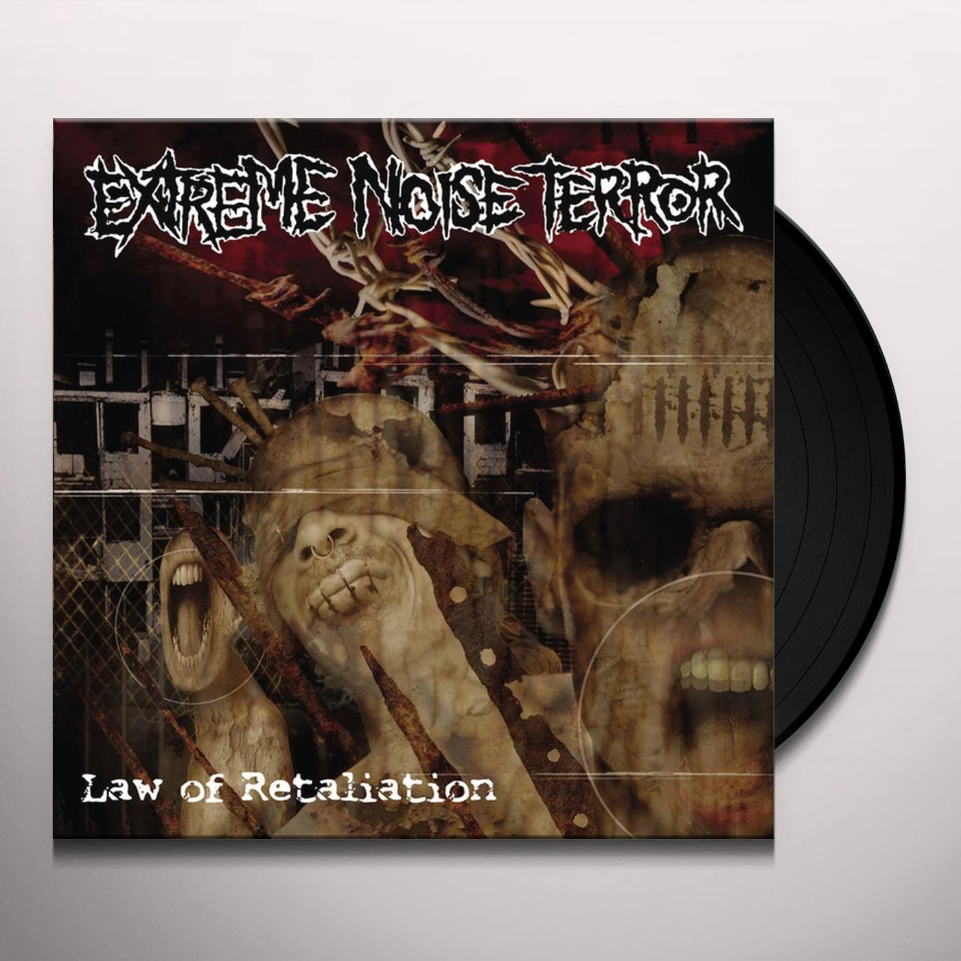 Extreme Noise Terror Law of Retaliation Vinyl Record