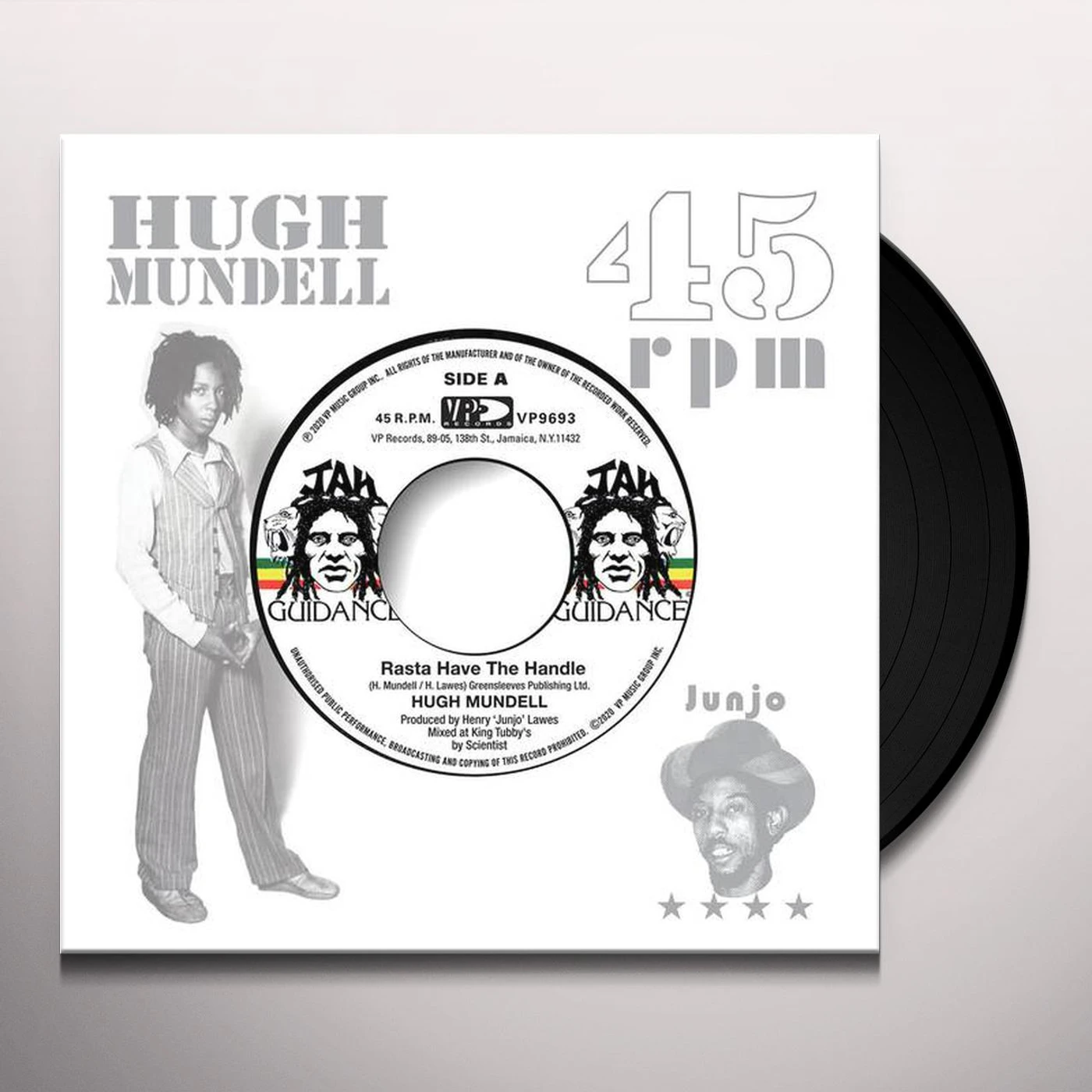 Hugh Mundell Rasta Have The Handle Vinyl Record